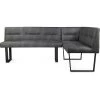 MOES FULTON CORNER DINING BANQUETTE BENCH: GRAY