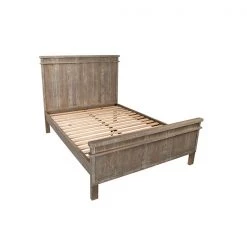 DOVETAIL GRETA LIGHT WASHED PINE PANEL BED 7 DOVETAIL GRETA LIGHT WASHED PINE PANEL BED