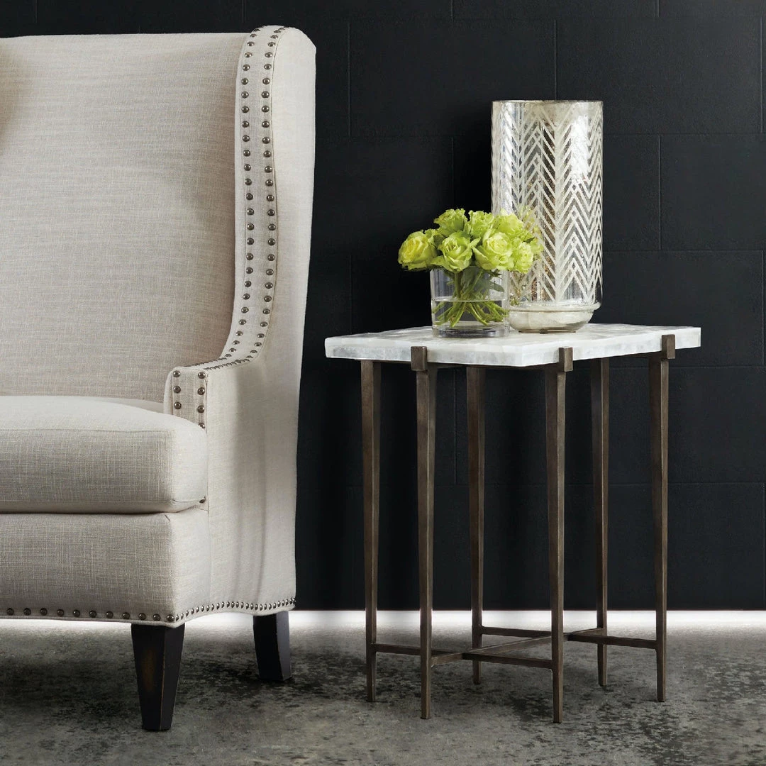 HOOKER Furniture GYPSUM STONE ACCENT TABLE 2 HOOKER Furniture GYPSUM STONE ACCENT TABLE