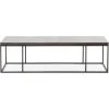 FOUR HANDS HARLOW BLUESTONE TOP COFFEE TABLE