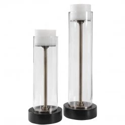 UTTERMOST HARVEY CANDLE HOLDERS | SET OF 2