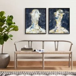 L ART "HATS FOR SALE II" CANVAS ART Wall Art