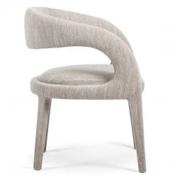 FOUR HANDS HAWKINS SAVILE FLANNEL DINING CHAIR