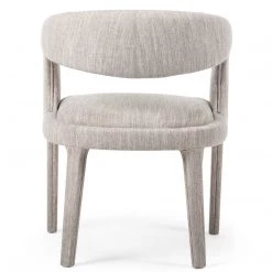 FOUR HANDS HAWKINS SAVILE FLANNEL DINING CHAIR