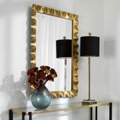 UTTERMOST HAYA GOLD MIRROR