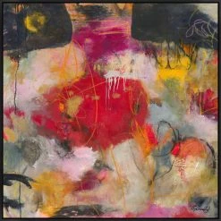 L ART "HEART OF GOLD" CANVAS ART Wall Art