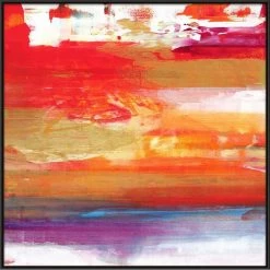 L ART Wall Art "HEATWAVE" CANVAS ART