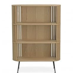MOES Furniture HENRICH BOOKSHELF: LIGHT OAK
