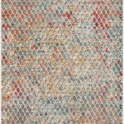 SURYA FALLYN RUG: AQUA MULTI