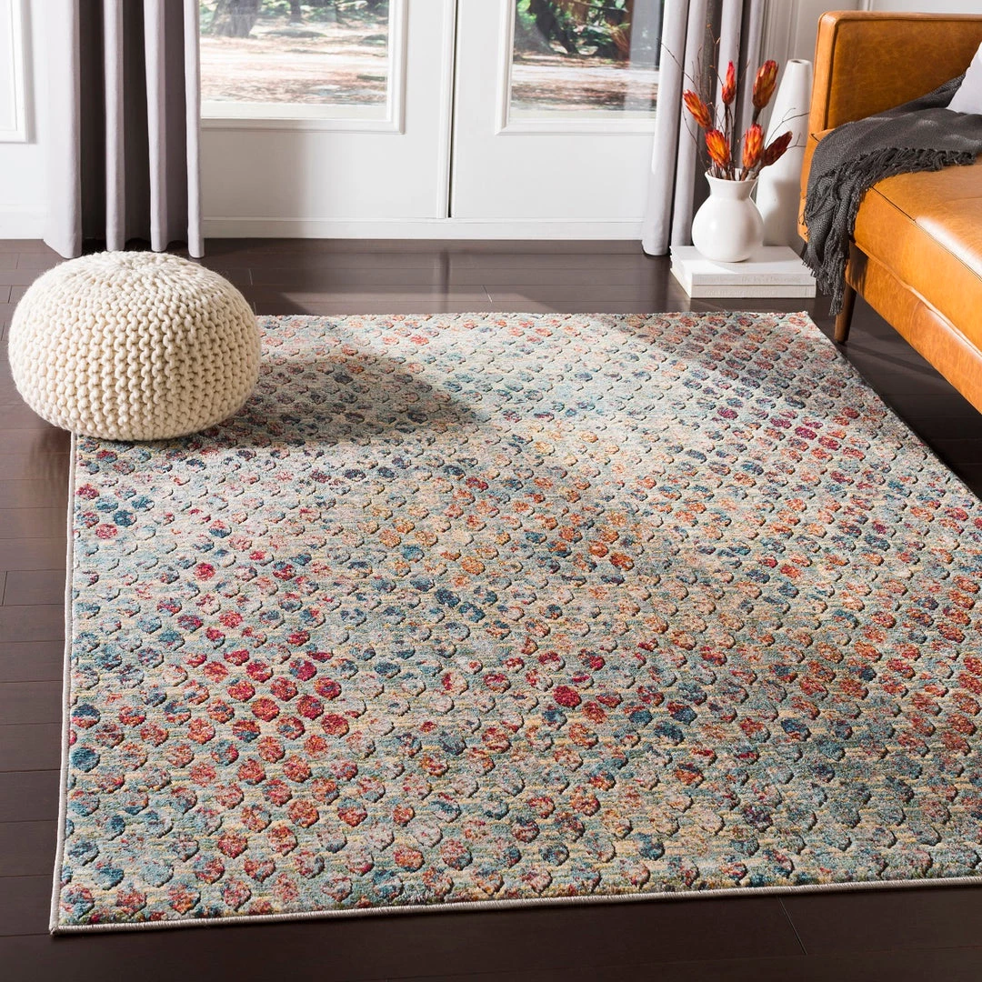 SURYA FALLYN RUG: AQUA MULTI 6 SURYA FALLYN RUG: AQUA MULTI