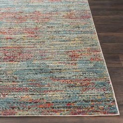 SURYA GADHI RUG: TURQUOISE, BERRY 9 SURYA GADHI RUG: TURQUOISE, BERRY