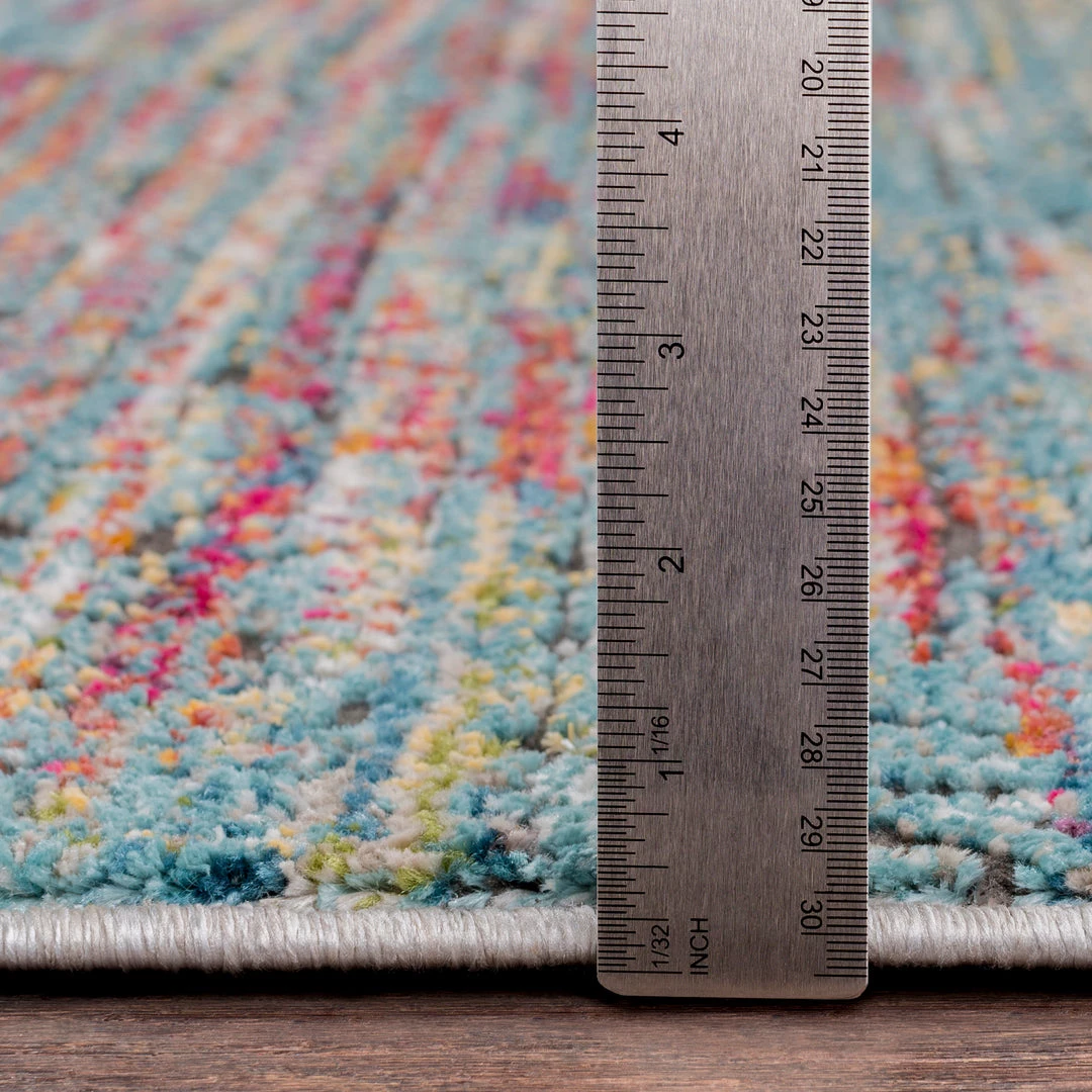 SURYA GADHI RUG: TURQUOISE, BERRY 4 SURYA GADHI RUG: TURQUOISE, BERRY