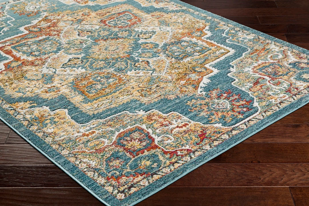 SURYA HAAKEN RUG: AQUA 2 SURYA HAAKEN RUG: AQUA