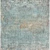 SURYA GREGOS RUG: AQUA