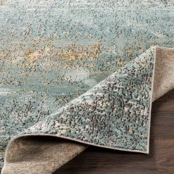 SURYA GREGOS RUG: AQUA 7 SURYA GREGOS RUG: AQUA