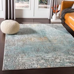 SURYA GREGOS RUG: AQUA 9 SURYA GREGOS RUG: AQUA