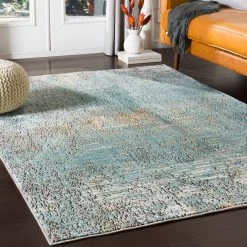 SURYA GREGOS RUG: AQUA 10 SURYA GREGOS RUG: AQUA