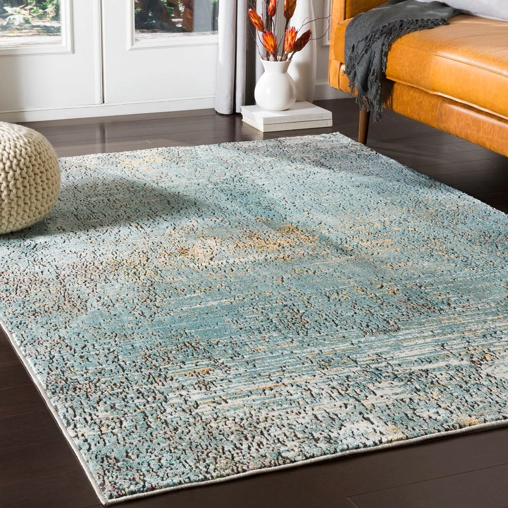 SURYA GREGOS RUG: AQUA 5 SURYA GREGOS RUG: AQUA
