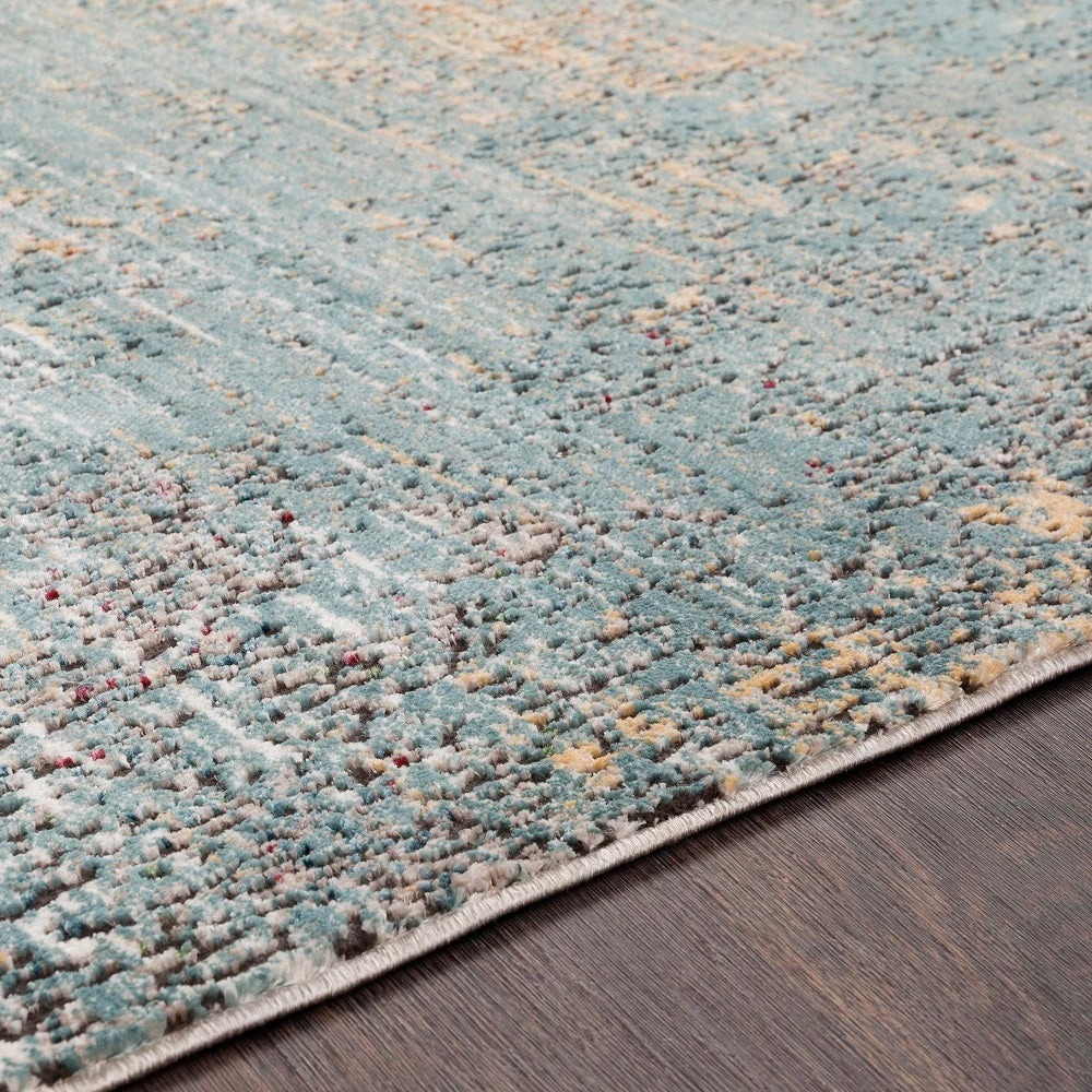 SURYA GREGOS RUG: AQUA 6 SURYA GREGOS RUG: AQUA
