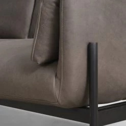 FOUR HANDS Furniture HERITAGE LEATHER SADDLEBAG SOFA: GRAPHITE 14 FOUR HANDS Furniture HERITAGE LEATHER SADDLEBAG SOFA: GRAPHITE