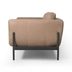 FOUR HANDS Furniture HERITAGE LEATHER SADDLEBAG SOFA: TAUPE