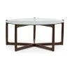 MOES HETTA COFFEE TABLE: WALNUT