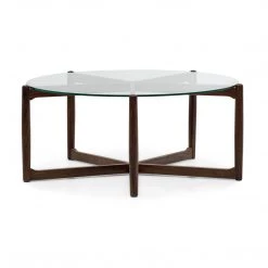 MOES HETTA COFFEE TABLE: WALNUT