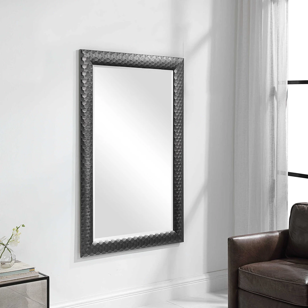UTTERMOST HOLCOMB GUNMETAL GREY MIRROR 2 UTTERMOST HOLCOMB GUNMETAL GREY MIRROR