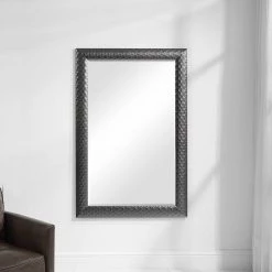 UTTERMOST HOLCOMB GUNMETAL GREY MIRROR 6 UTTERMOST HOLCOMB GUNMETAL GREY MIRROR