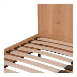 MOES HOLSTED NATURAL OAK PLATFORM BED Bedroom