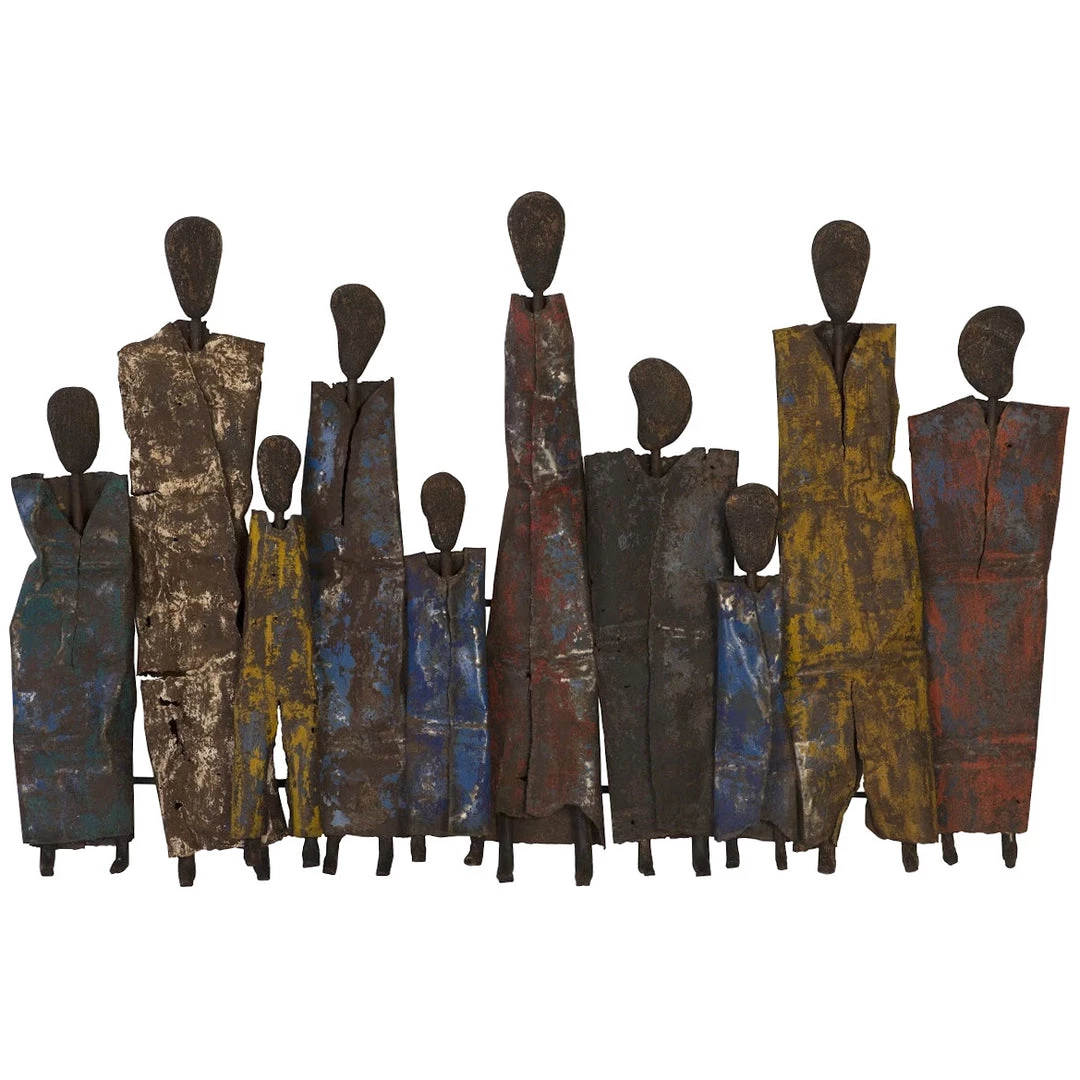 PHILLIPS COLLECTION HONEY DRUM PEOPLE WALL ART 1 PHILLIPS COLLECTION HONEY DRUM PEOPLE WALL ART