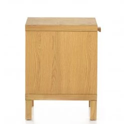 FOUR HANDS Furniture HONEY OAK + CANE END TABLE / NIGHTSTAND 12 FOUR HANDS Furniture HONEY OAK + CANE END TABLE / NIGHTSTAND