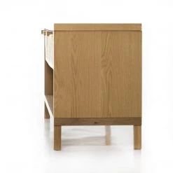 FOUR HANDS Furniture HONEY OAK + CANE MEDIA CONSOLE
