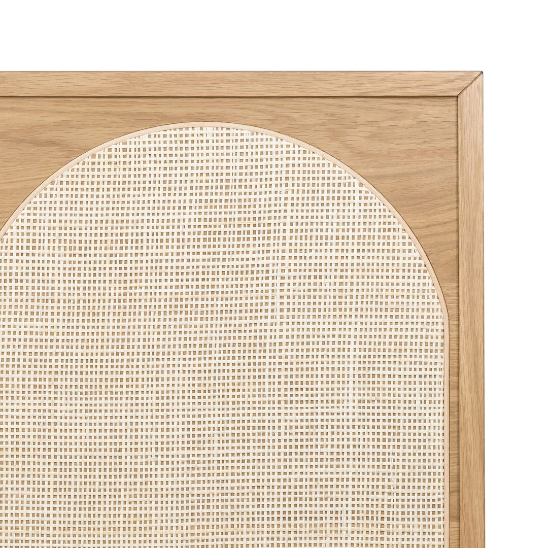 FOUR HANDS HONEY OAK + CANE PANEL BED Furniture 4 FOUR HANDS HONEY OAK + CANE PANEL BED Furniture