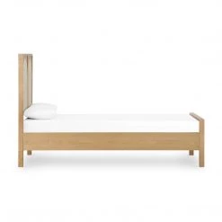 FOUR HANDS HONEY OAK + CANE PANEL BED Furniture 24 FOUR HANDS HONEY OAK + CANE PANEL BED Furniture