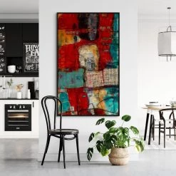 L ART "HOT AND STICKY" CANVAS ART