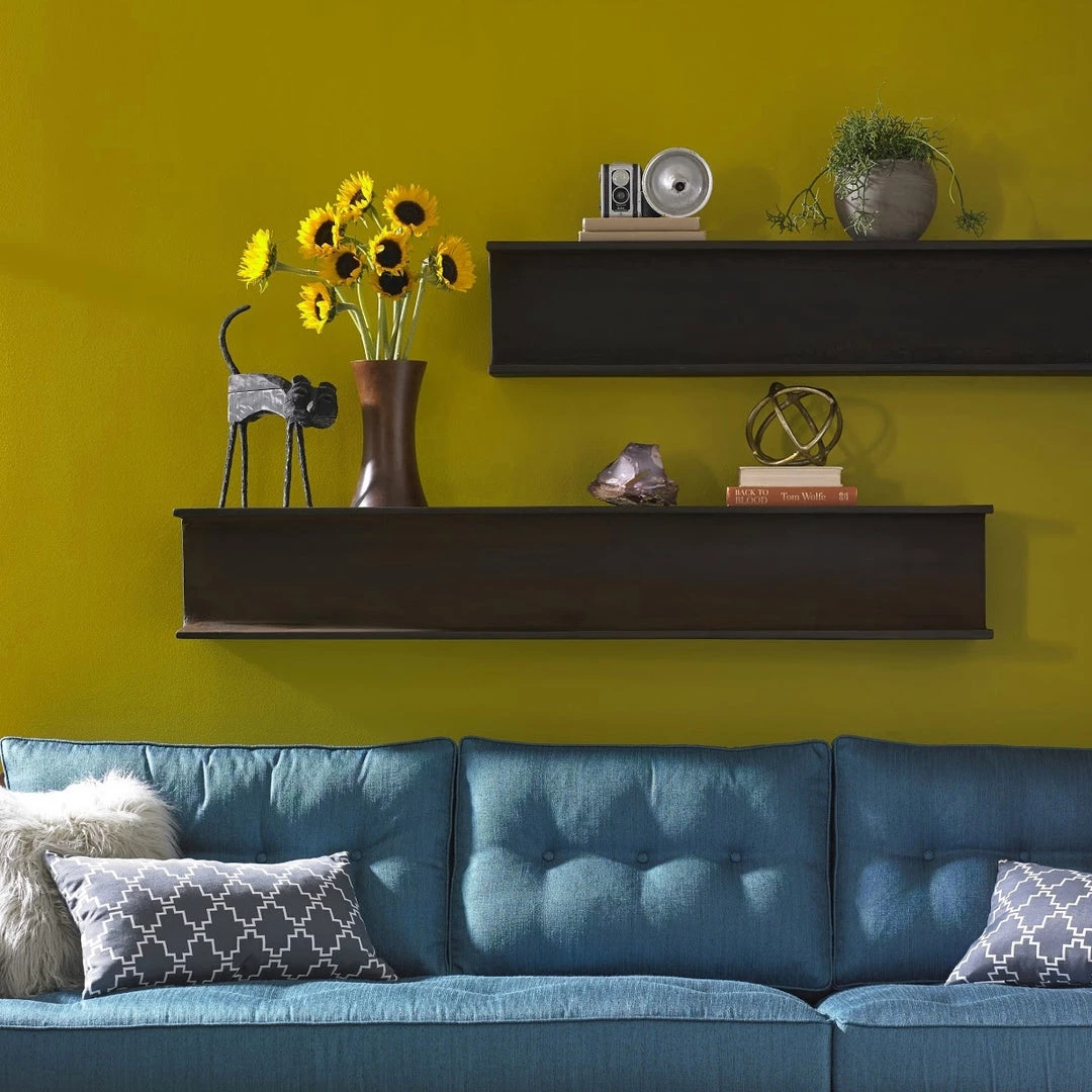 PHILLIPS COLLECTION INDUSTRIAL I-BEAM WALL SHELF 3 PHILLIPS COLLECTION INDUSTRIAL I-BEAM WALL SHELF