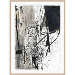 L ART "I REMEMBER. DO YOU?" GLASS FRAMED ART