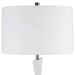 UTTERMOST IBIZA WHITE MARBLE TABLE LAMP 8 UTTERMOST IBIZA WHITE MARBLE TABLE LAMP