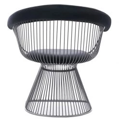 VIG ICON DINING CHAIR: BLACK VELVET