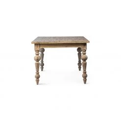 DOVETAIL IDELLA VINTAGE WASH DINING TABLE