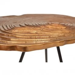 URBIA EASTON BRASS FREE FORM END TABLE 6 URBIA EASTON BRASS FREE FORM END TABLE