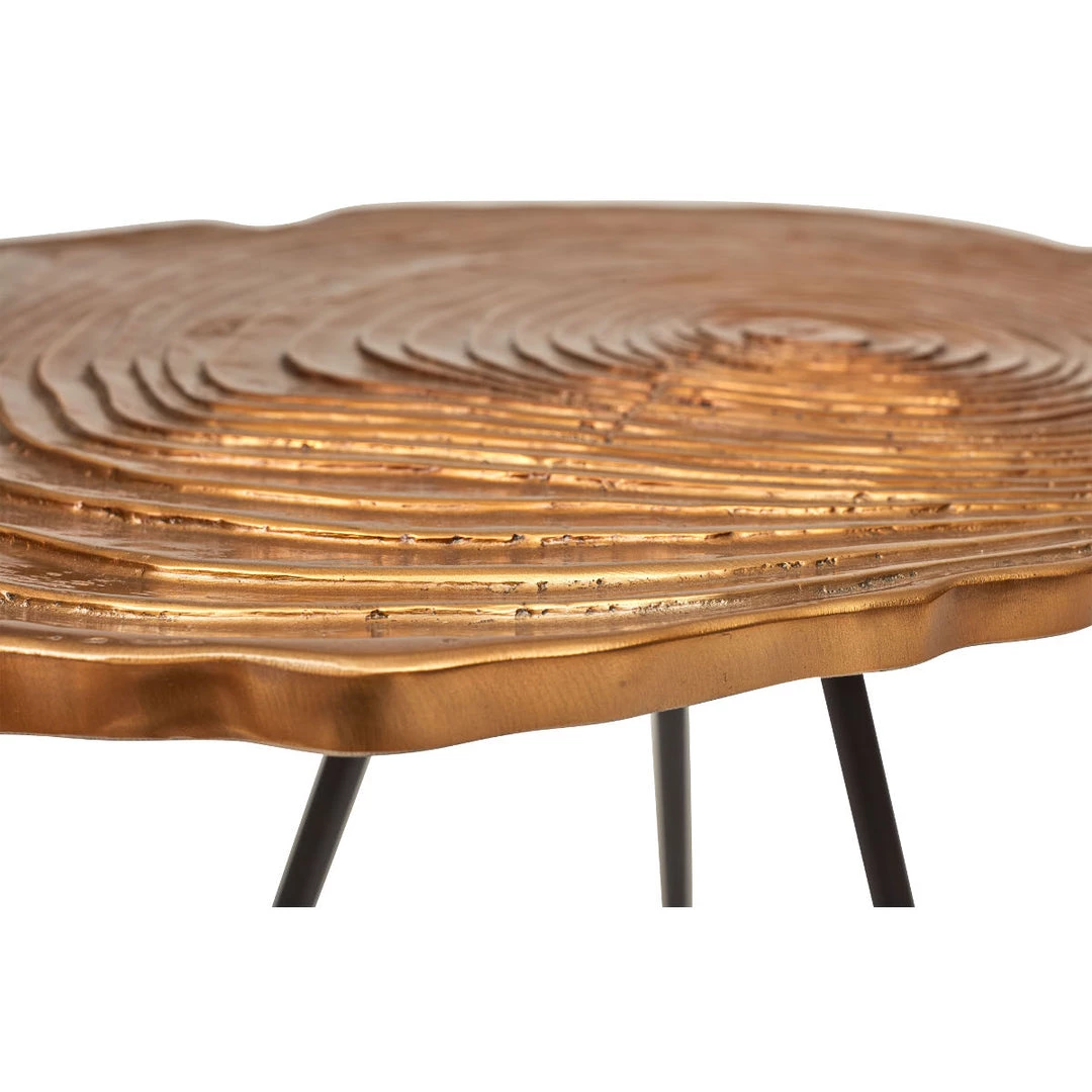 URBIA EASTON BRASS FREE FORM END TABLE 3 URBIA EASTON BRASS FREE FORM END TABLE