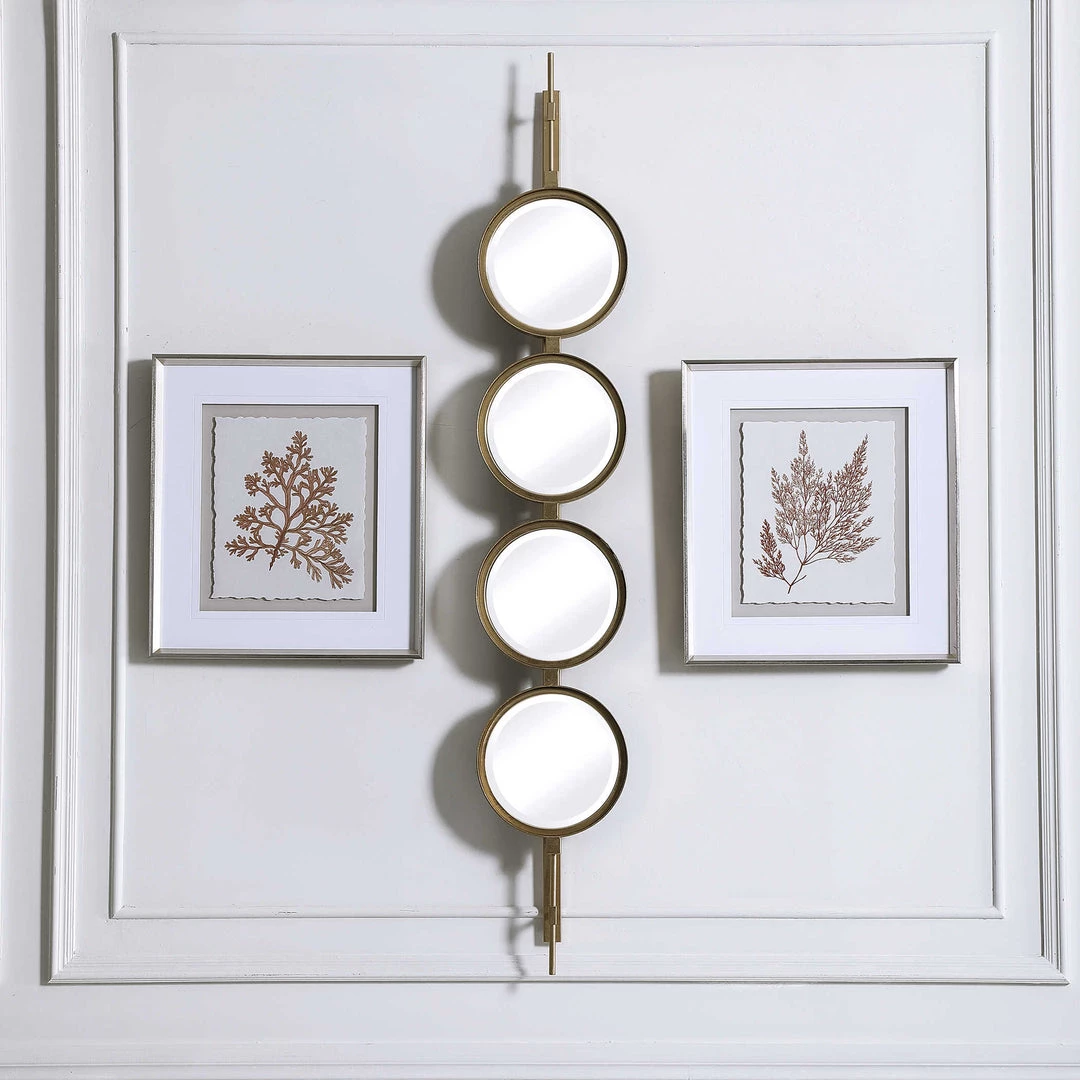 UTTERMOST IN-LINE MIRRORED CIRCLES Mirrors 2 UTTERMOST IN-LINE MIRRORED CIRCLES Mirrors