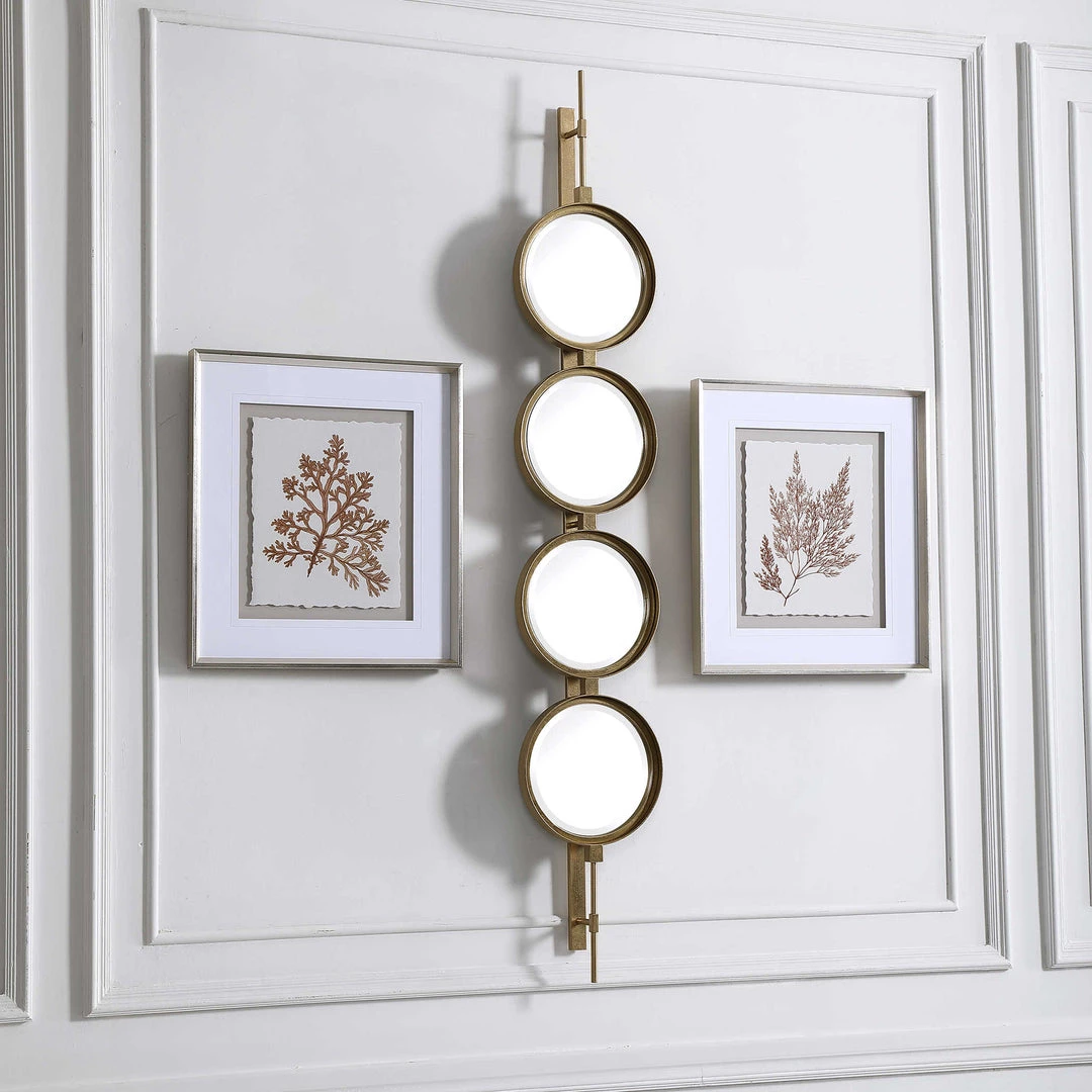UTTERMOST IN-LINE MIRRORED CIRCLES Mirrors 3 UTTERMOST IN-LINE MIRRORED CIRCLES Mirrors