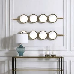 UTTERMOST IN-LINE MIRRORED CIRCLES Mirrors 9 UTTERMOST IN-LINE MIRRORED CIRCLES Mirrors