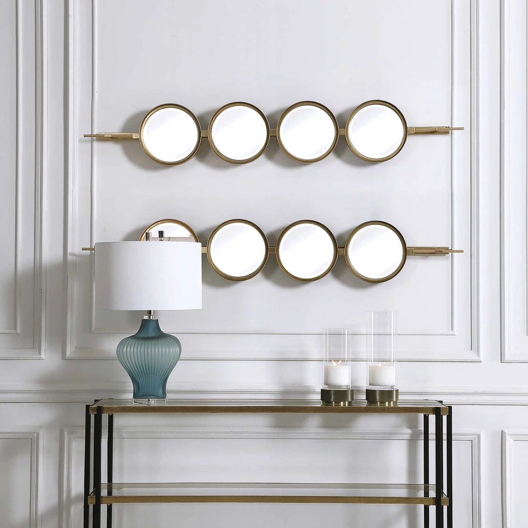 UTTERMOST IN-LINE MIRRORED CIRCLES Mirrors 4 UTTERMOST IN-LINE MIRRORED CIRCLES Mirrors