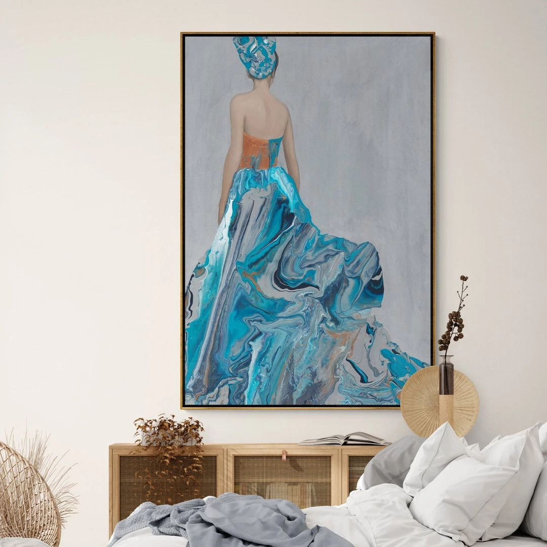 L ART Wall Art "IN REFLECTION" CANVAS ART 1 L ART Wall Art "IN REFLECTION" CANVAS ART