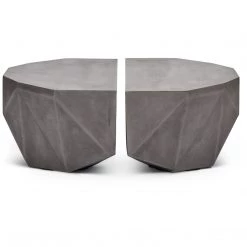 URBIA KAGE CONCRETE COFFEE TABLE Living Room