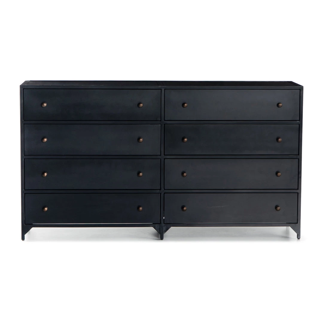 FOUR HANDS Furniture INDUSTRIAL BLACK METAL DRESSER 1 FOUR HANDS Furniture INDUSTRIAL BLACK METAL DRESSER